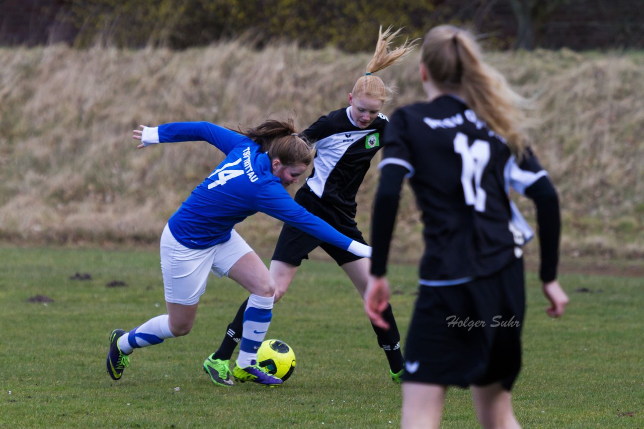 Bild 77 - B-Juniorinnen MTSV Olympia Neumnster - SG Trittau/Sdstormarn : Ergebnis: 3:3